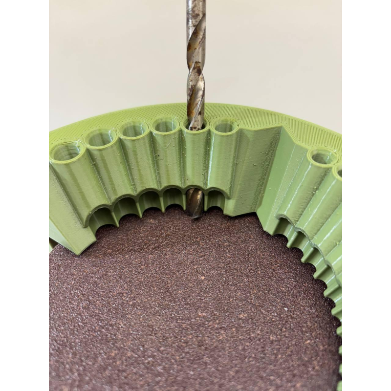 Універсальна точила для заточування свердел на болгарку 125 мм