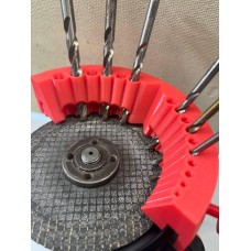 Універсальна точила для заточування свердел на болгарку 125 мм