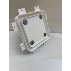 Корпус для прихованої вентиляції 100 мм закруглені кути