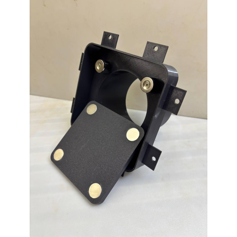 Корпус для прихованої вентиляції 120 мм закруглені кути