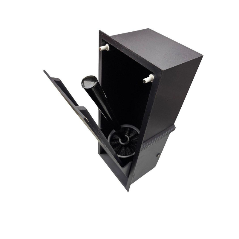 Йоржик прихованого монтажу чорний гострий кут