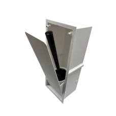 Йоржик прихованого монтажу білий